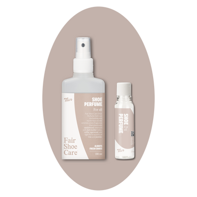 Fair Shoe Care Shoe Perfume For All starterkit: spuitfles 100 ml en refill concentraat 25 ml