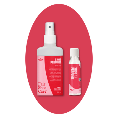 Fair Shoe Care Shoe Perfume For Her starterkit: spuitfles 100 ml en refill concentraat 25 ml