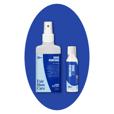 Fair Shoe Care Shoe Perfume For Him starterkit: spuitfles 100 ml en refill concentraat 25 ml