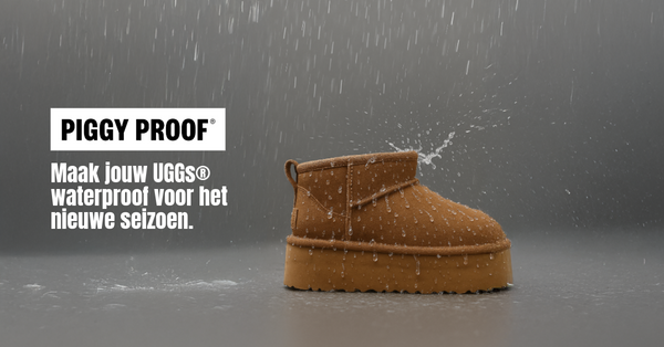 Uggs waterproof maken met Piggy Proof