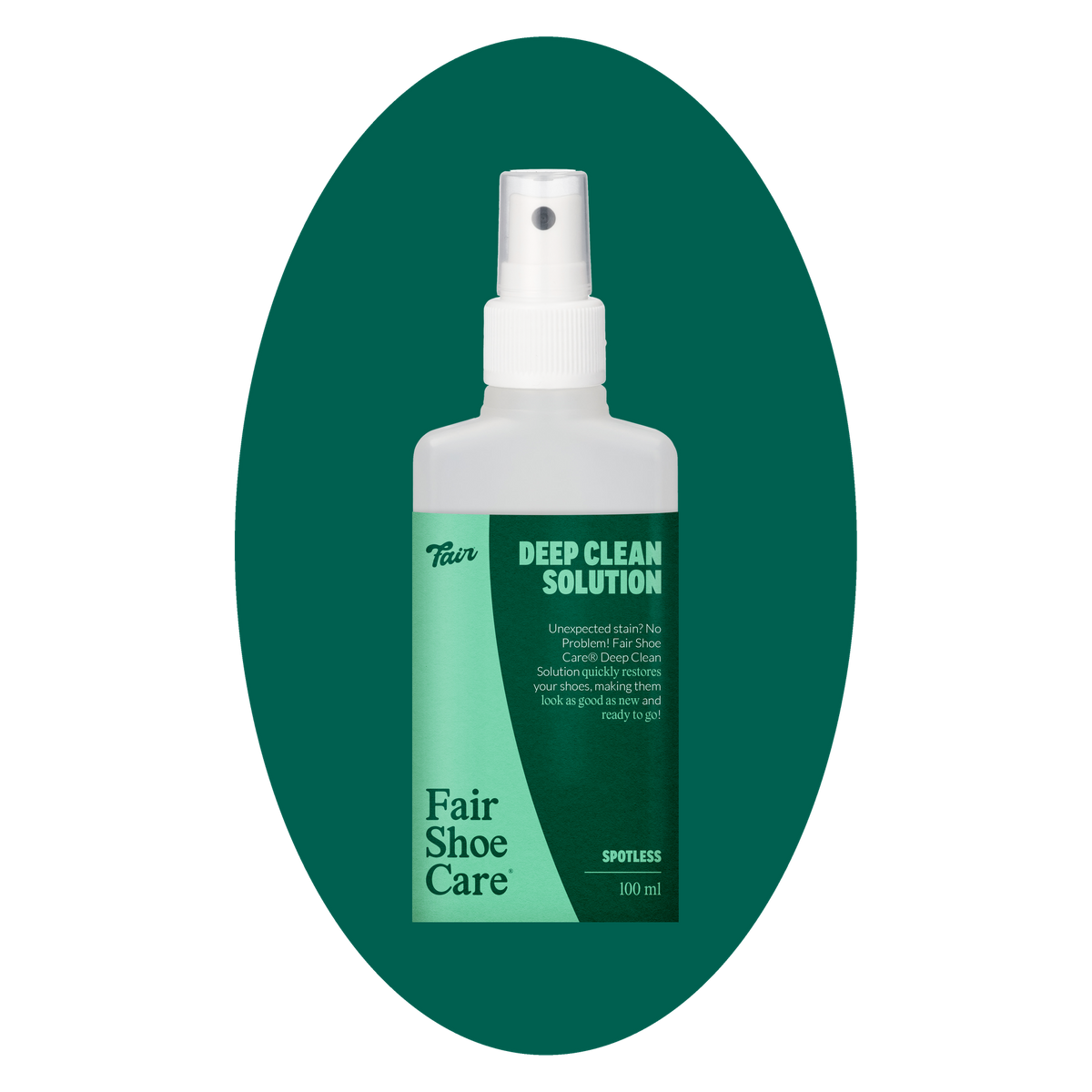 Fair Shoe Care Deep Clean Solution spuitfles 100 ml